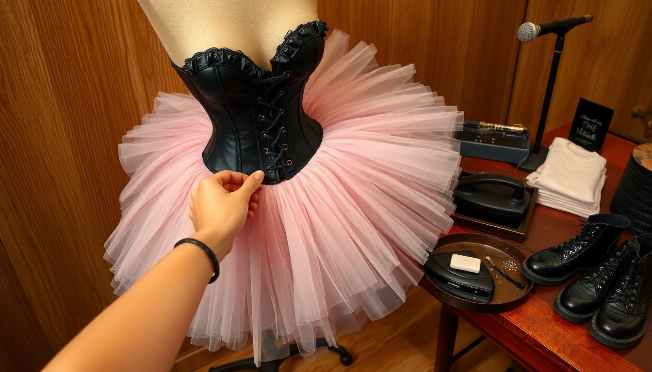 il guardaroba del lux tour di rosalia tutu corsetti e merch che impazzisce online 1774413051