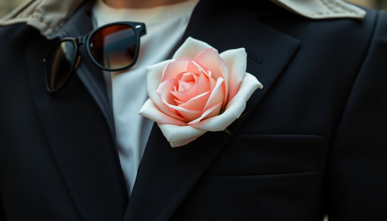 la rosa in seta lavata di vittoria puccini come un dettaglio ha trasformato il tailleur armani 1772427498