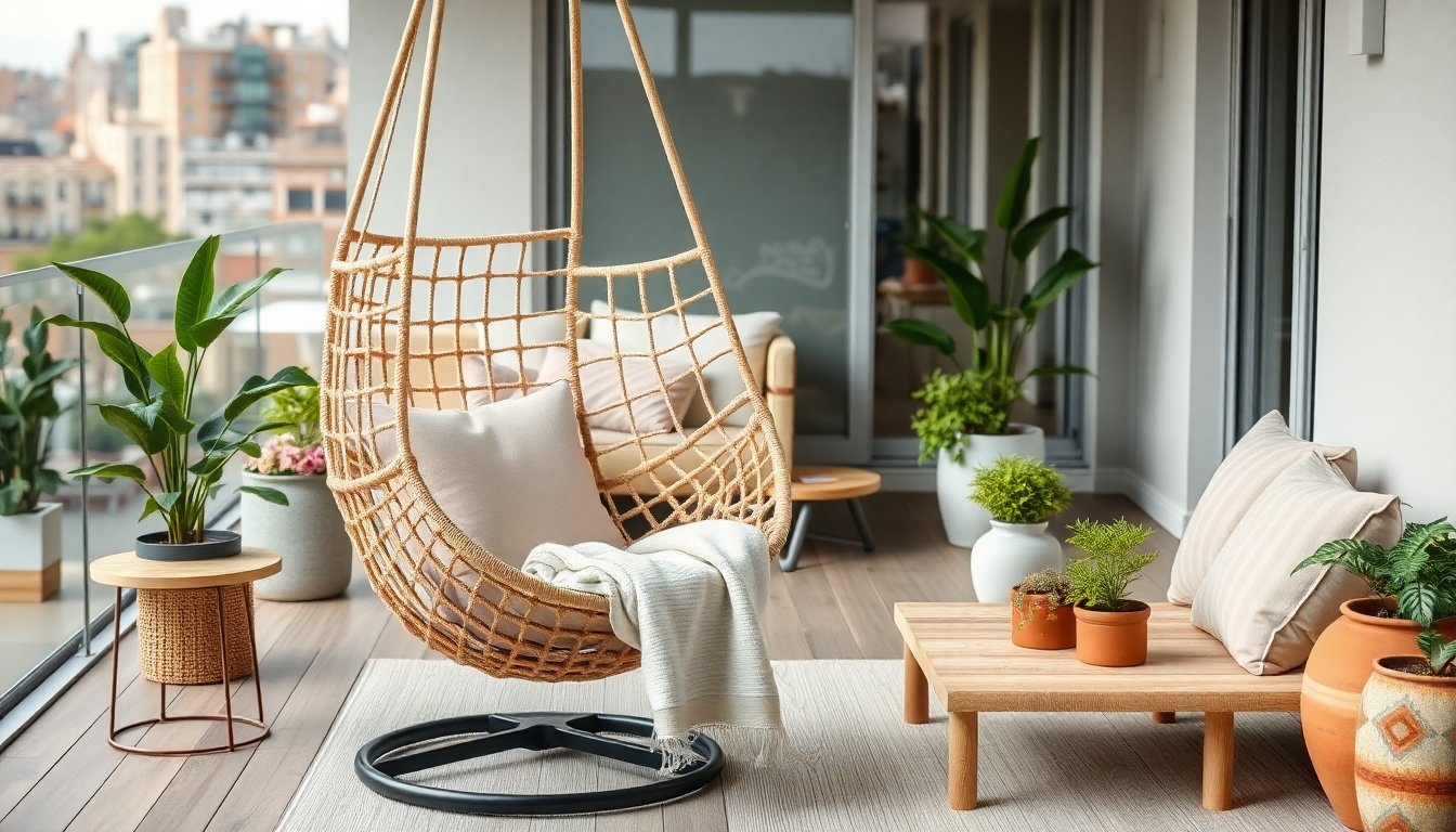 poltrona sospesa boayana di maisons du monde stile e funzionalita per loutdoor 1772999904