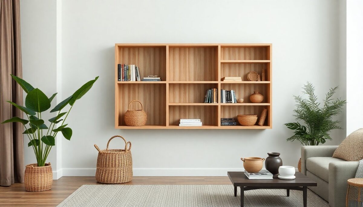 tarifa di maisons du monde libreria in legno fsc e fibre intrecciate 1773604645