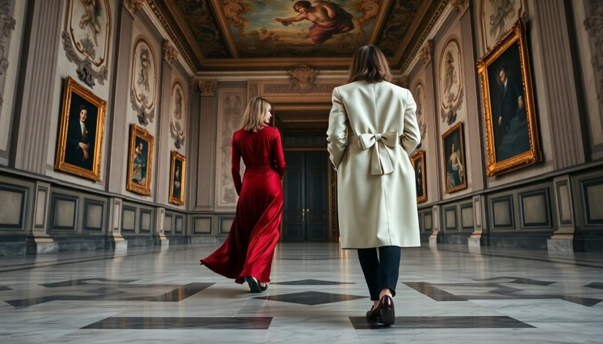 vittoria puccini e elena preziosi a valentino look a confronto a palazzo barberini 1773385050