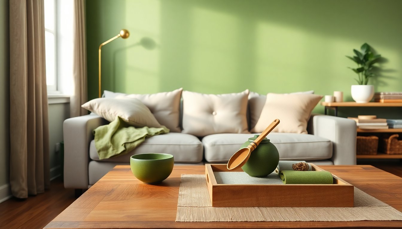 Aggiorna gli interni con il verde matcha senza stravolgere tutto