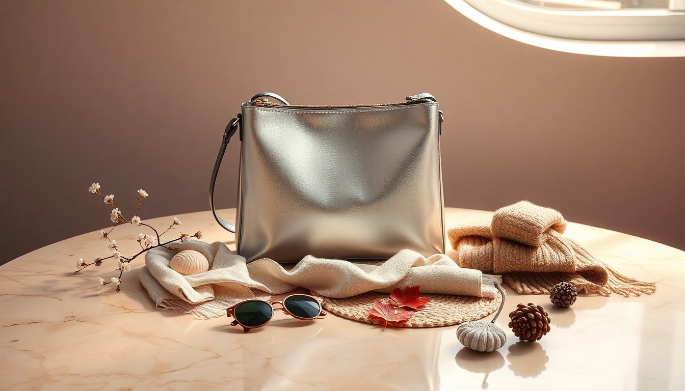 Borsa argento: come inserirla nel guardaroba tutto l'anno