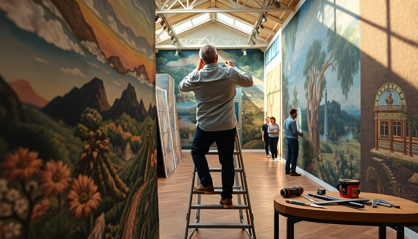 Carte da parati e trompe-l'œil: Pictalab presenta Nonòzio al Fuorisalone