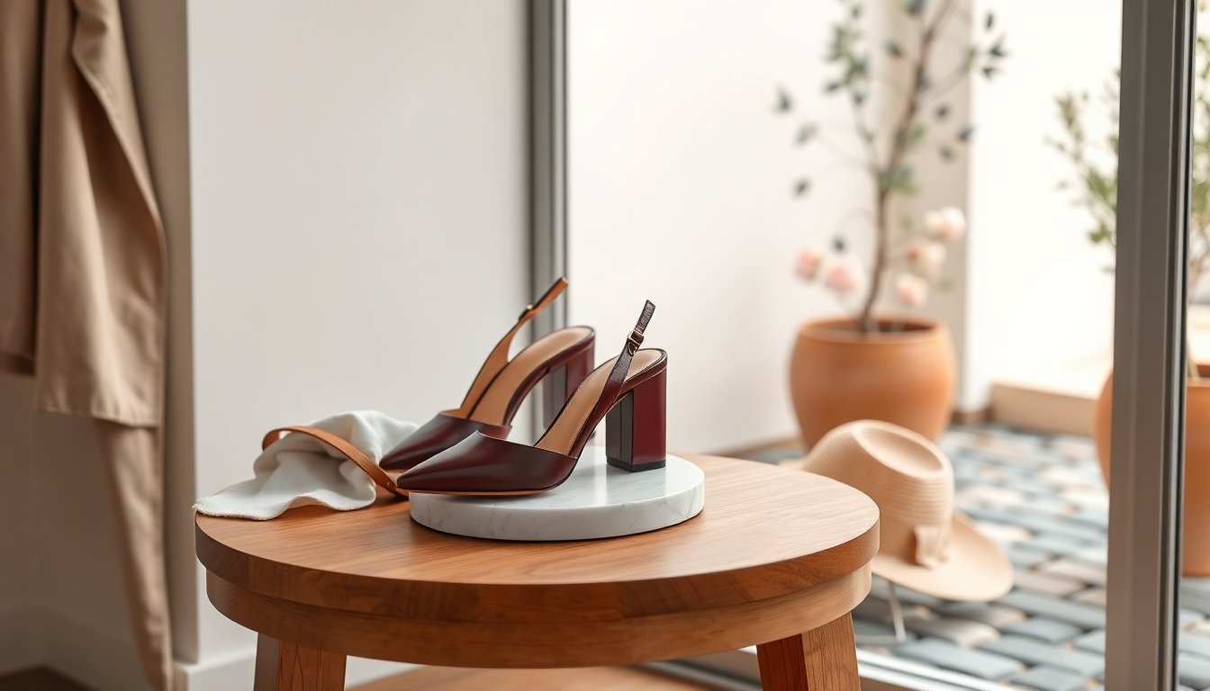 Come abbinare le slingback bordeaux per la primavera estate 2026