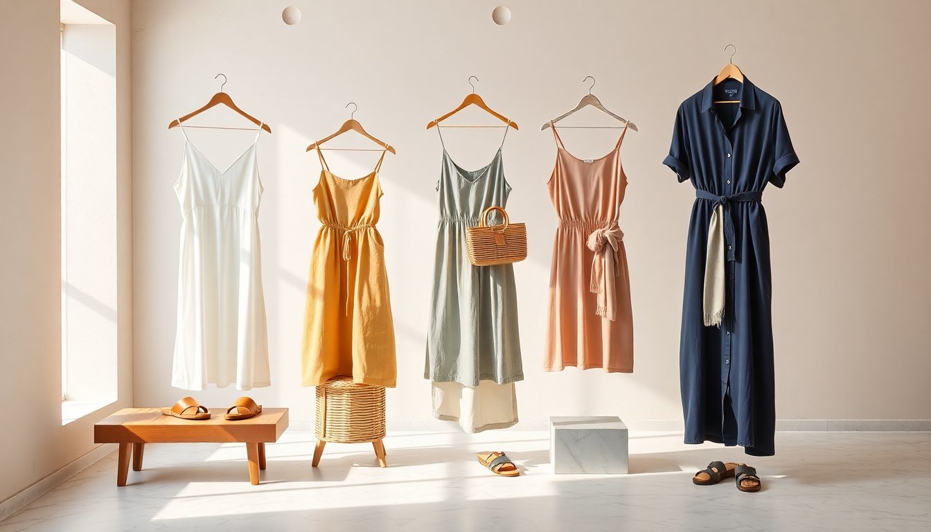 Come abbinare vestiti e sandali per look versatili