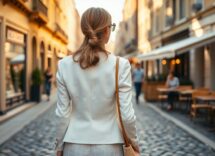 Come indossare la giacca bianca questa primavera per un look raffinato