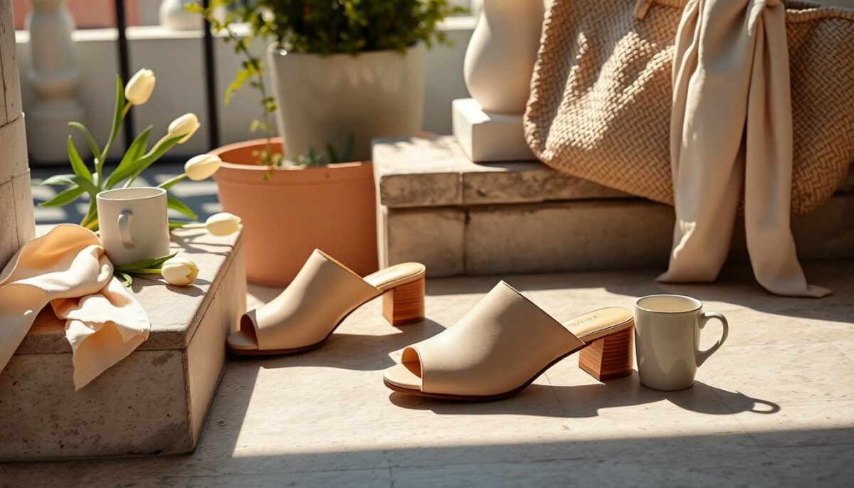 Come portare le mules comode con tacco e restare chic in primavera
