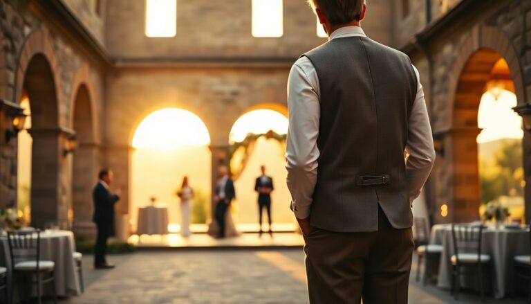 Gilet sartoriale per cerimonie: come abbinarlo e perché funziona