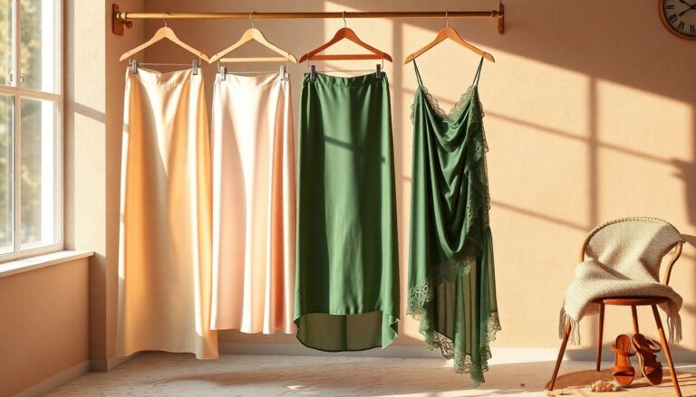 Gonna in raso primavera 2026: idee outfit eleganti e versatili