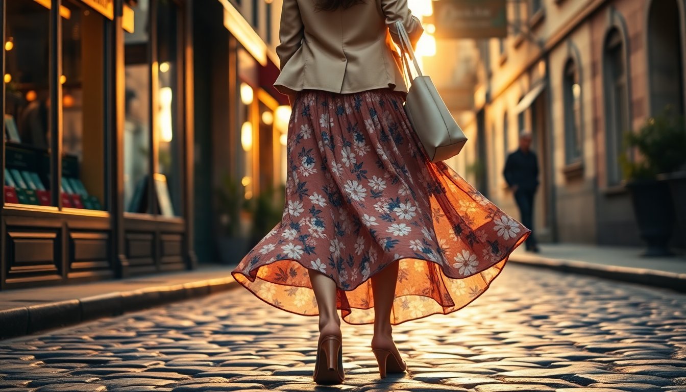 Gonne maxi primavera: come scegliere e abbinarle con stile