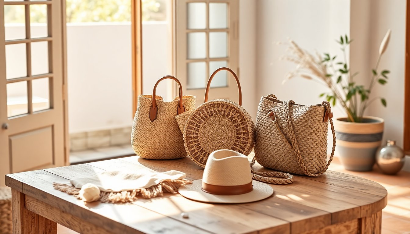I migliori modelli di borse in rafia per la primavera 2026