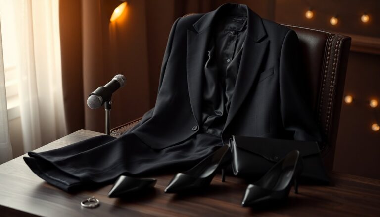 I must-have di Francesca Fagnani: come costruire uno stile total black da prima serata