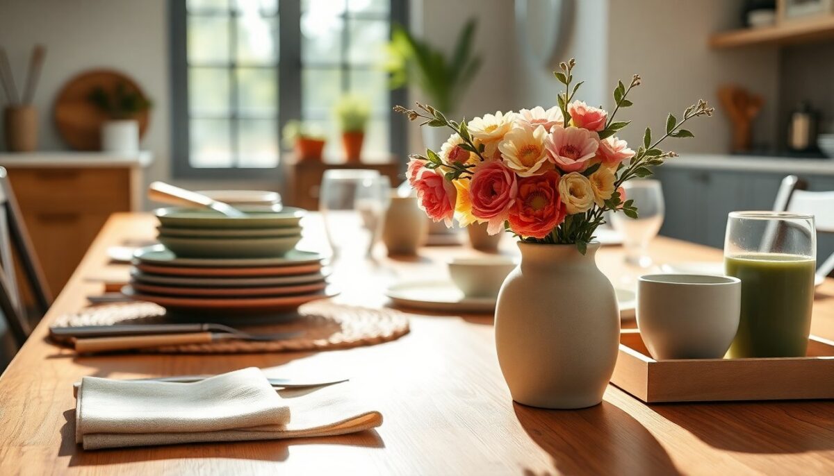 Rinnova la tavola con accessori primaverili pratici e di design