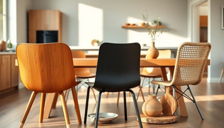 Sedie da cucina: scegliere materiali, colori e forme