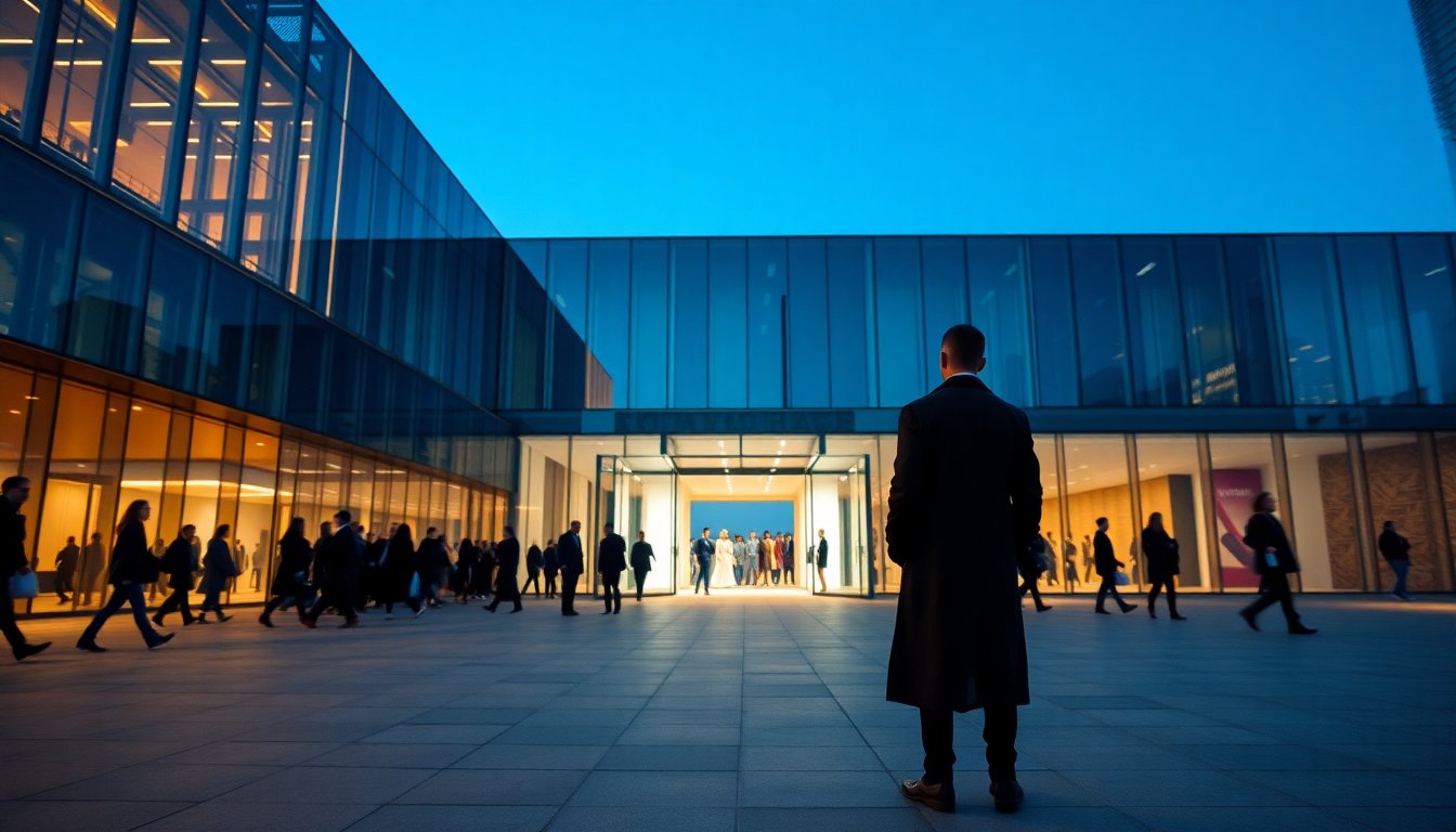 Sfilata cruise di Max Mara al Long Museum West Bund di Shanghai