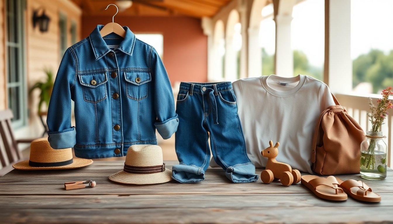 Tendenza denim per bambini: idee pratiche e chic per la Primavera Estate 2026