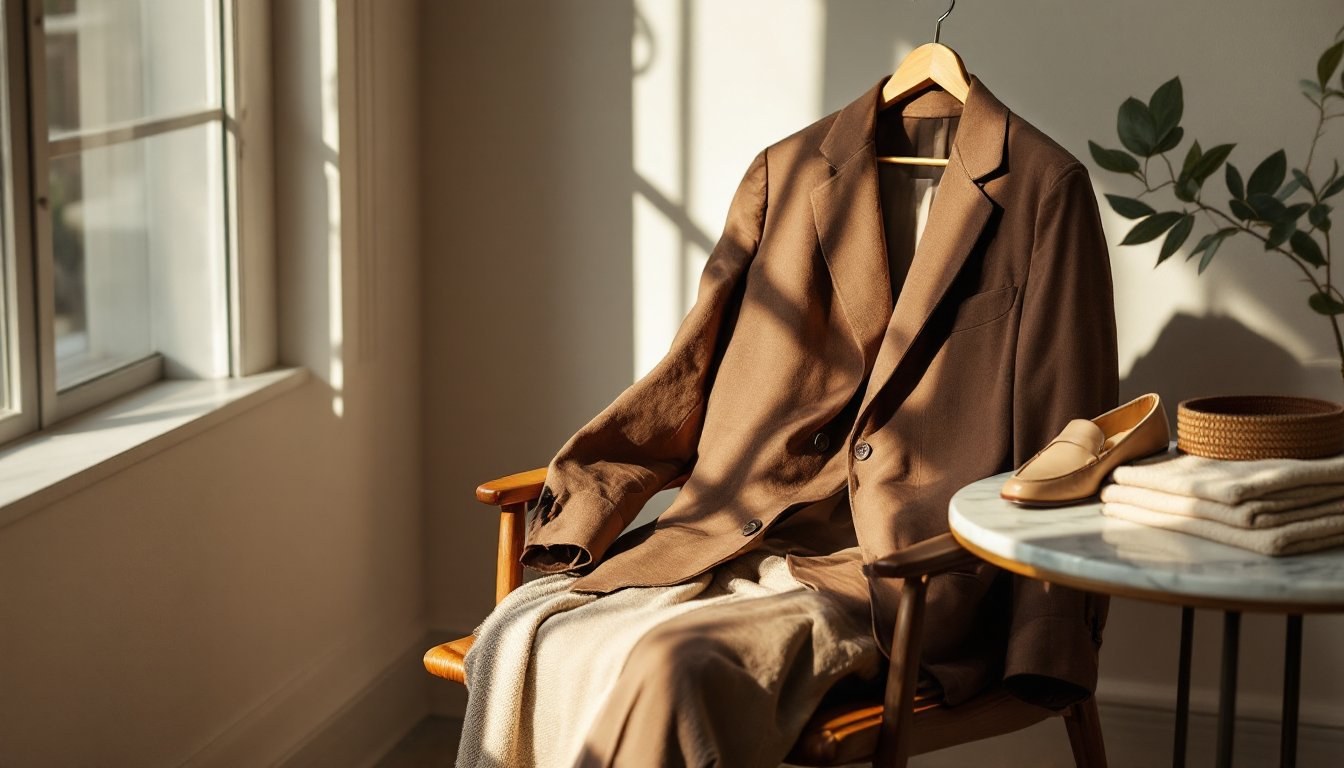 Blazer cioccolato in lino di & Other Stories: stile e versatilità per la stagione