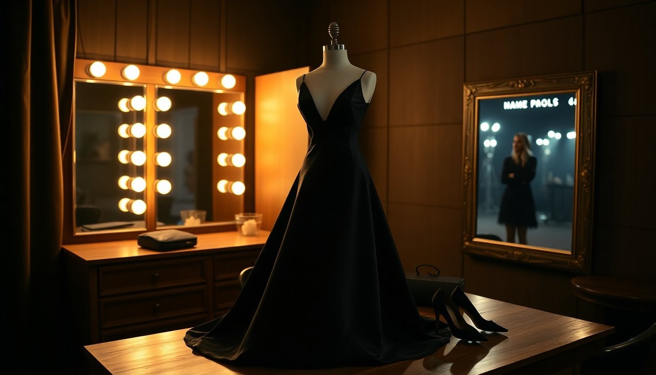Ilary Blasi sfoggia un total black elegante al Grande Fratello Vip