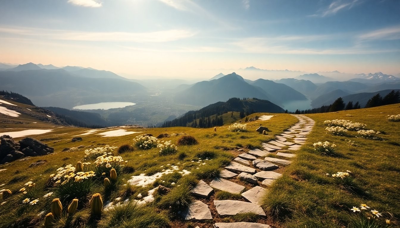 Montagne italiane in primavera: itinerari dal Nord al Sud per trekking e turismo lento